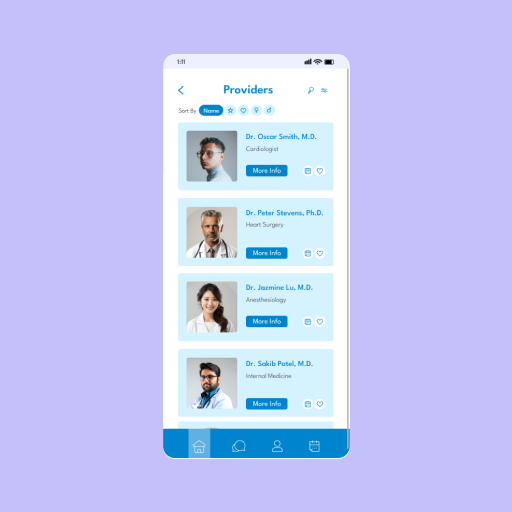 App mockup showing a vibrant food delivery interface on a smartphone